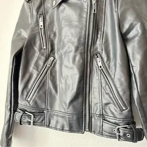 Zara | Jackets & Coats | New Zara Faux Leather Biker Moto